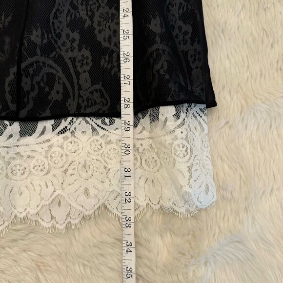 Robert Rodriguez Flora Lace Underlay Silk Dress 6 NWOT - Picture 10 of 11